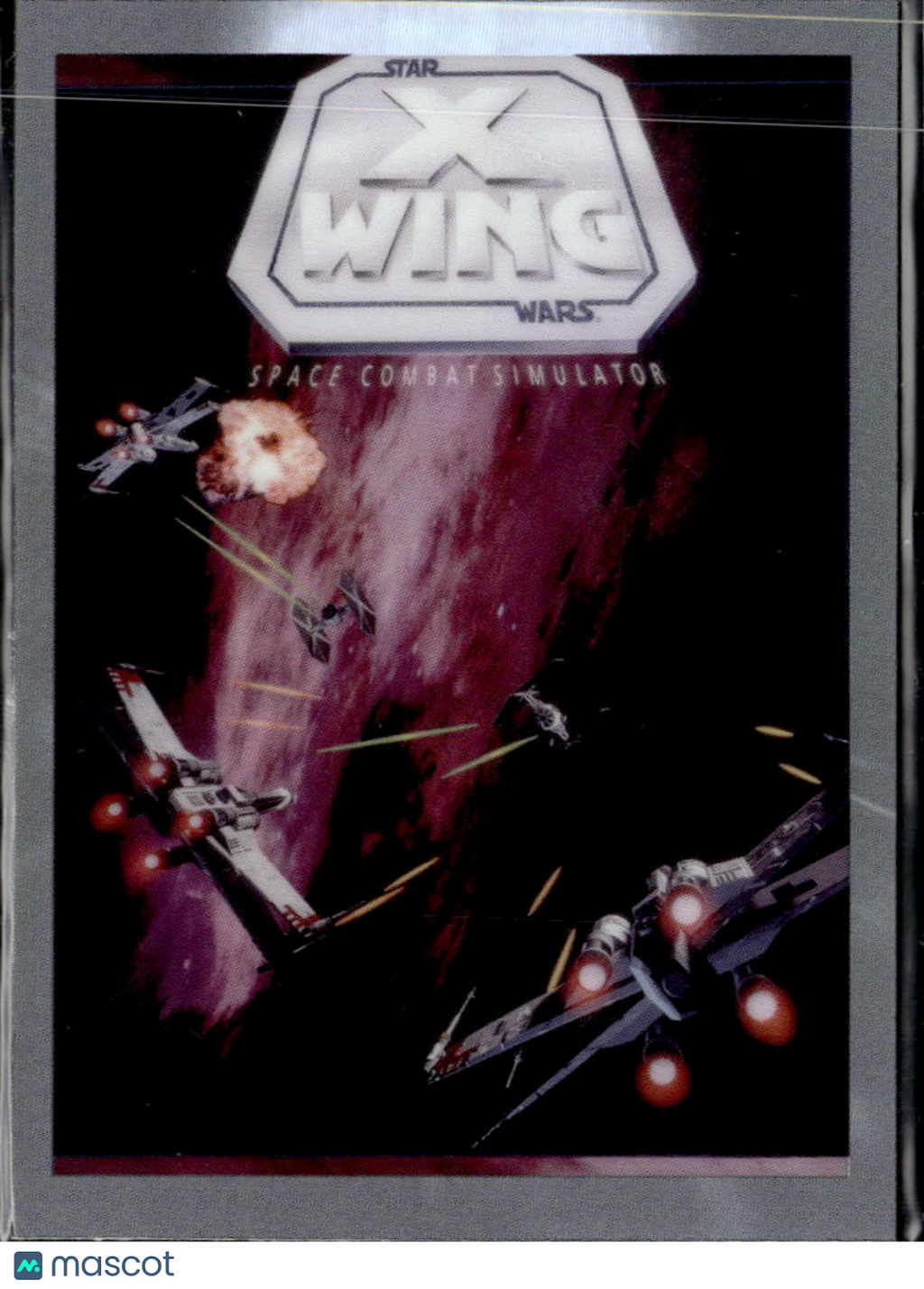 X-Wing Gameplay Galaxy Art 2022 Topps Star Wars Galaxy #GG-7