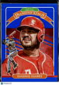 Eugenio Suarez 2020 Optic Diamond Kings Blue 16/75 Cincinnati Reds
