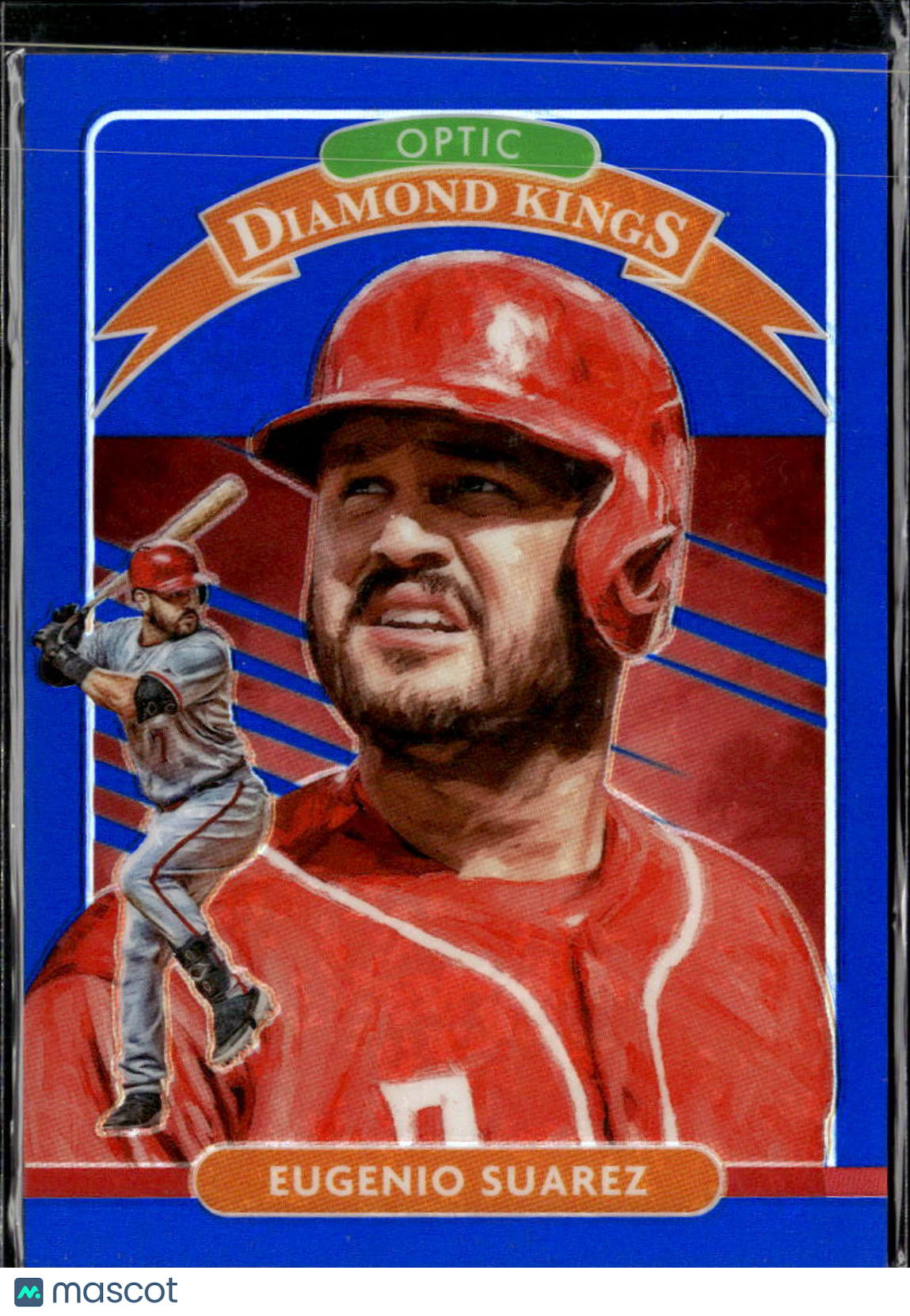 Eugenio Suarez 2020 Optic Diamond Kings Blue 16/75 Cincinnati Reds