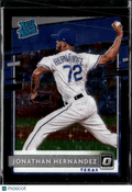 Jonathan Hernandez 2020 Optic Rated Rookie Black Stars /125 Texas Rangers