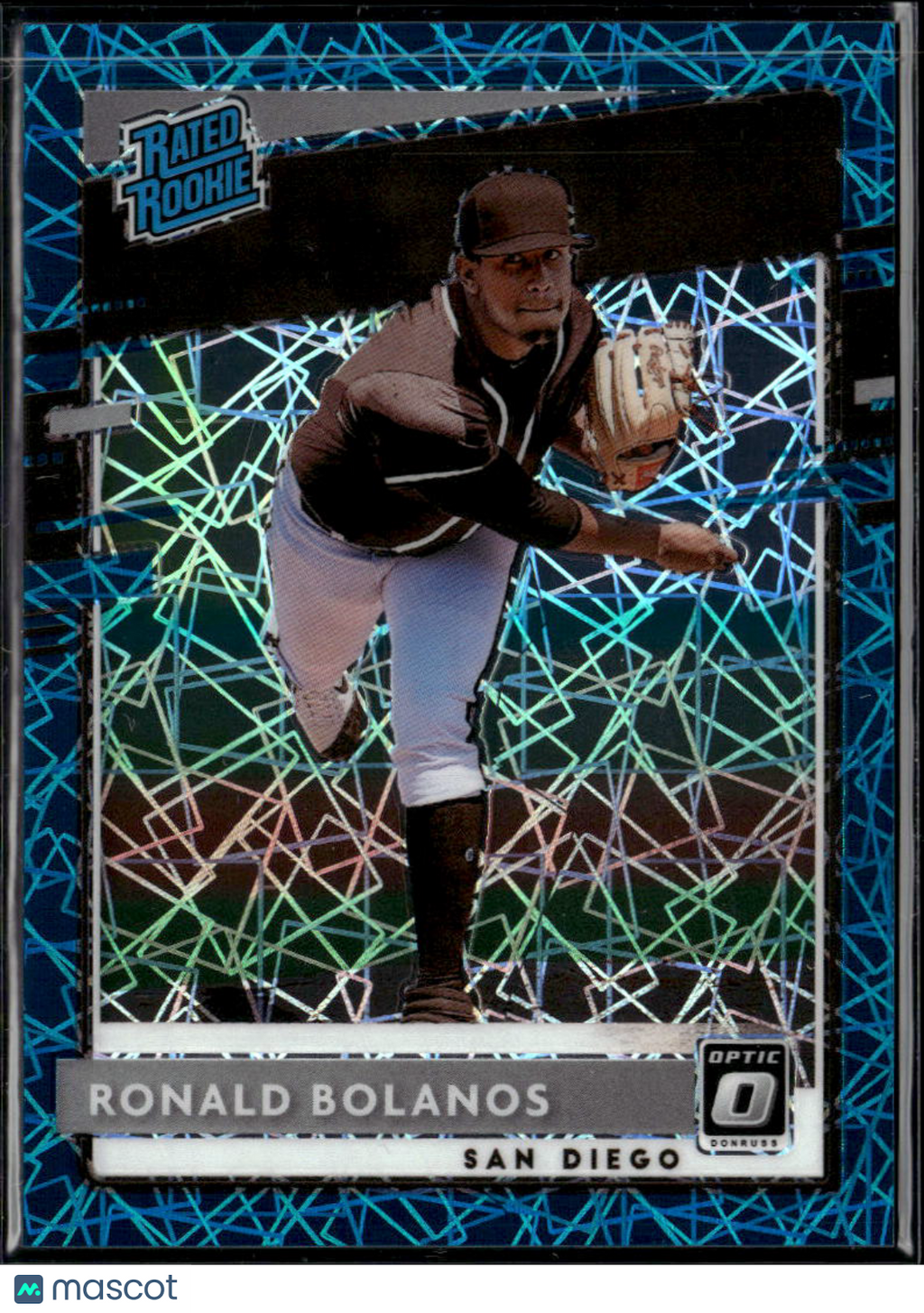 Ronald Bolanos 2020 Optic Teal Velocity Rated Rookie 12/35 San Diego Padres