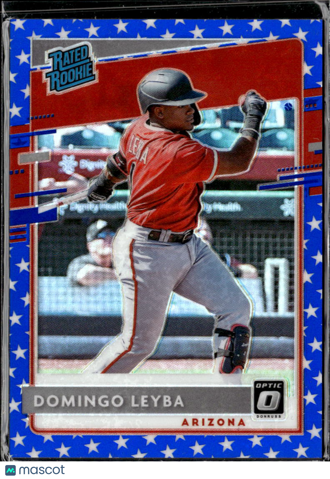 Domingo Leyba 2020 Optic Rated Rookie Blue Stars /76 Arizona Diamondbacks