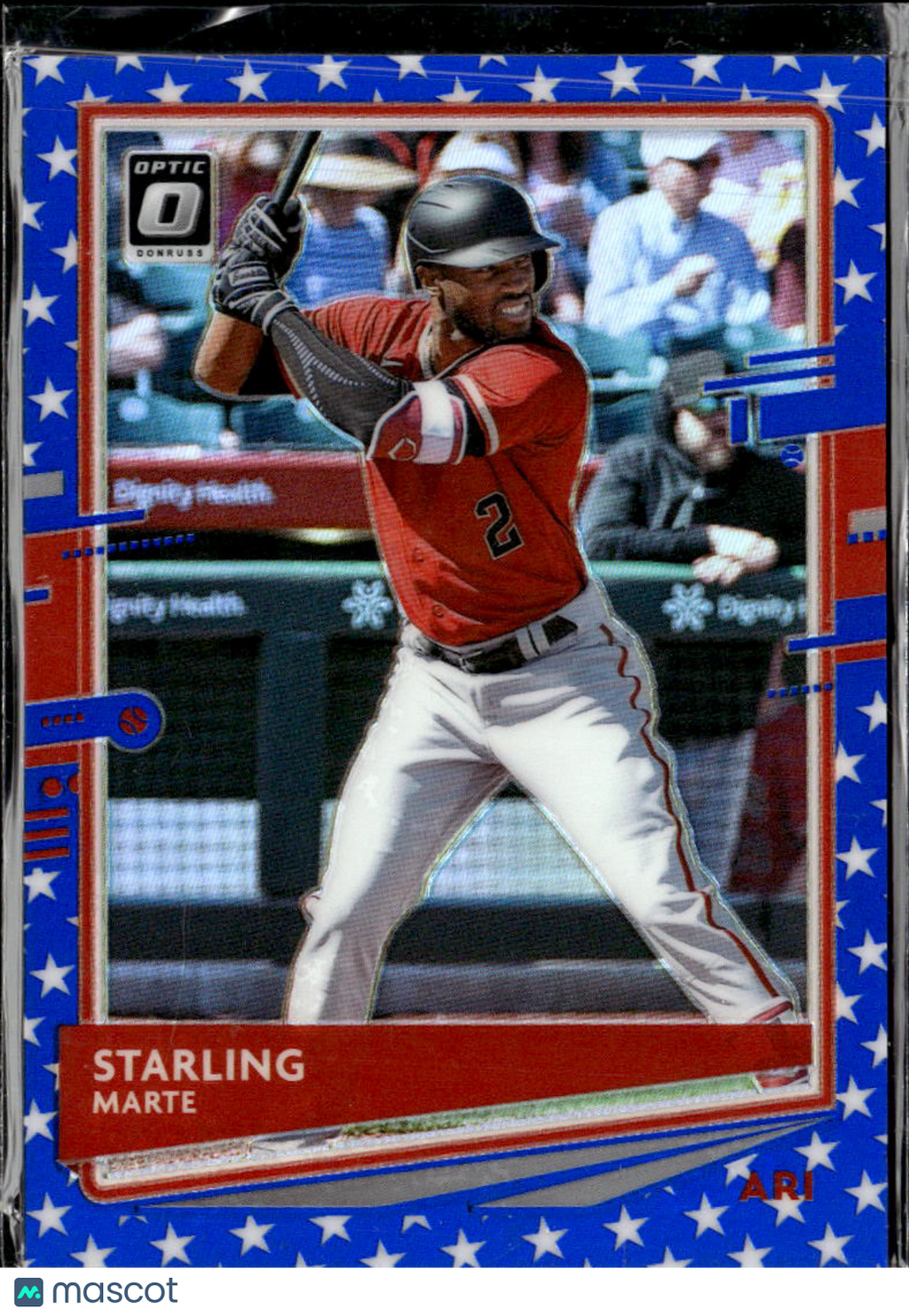Starling Marte 2020 Optic Blue Stars 68/76 Arizona Diamondbacks
