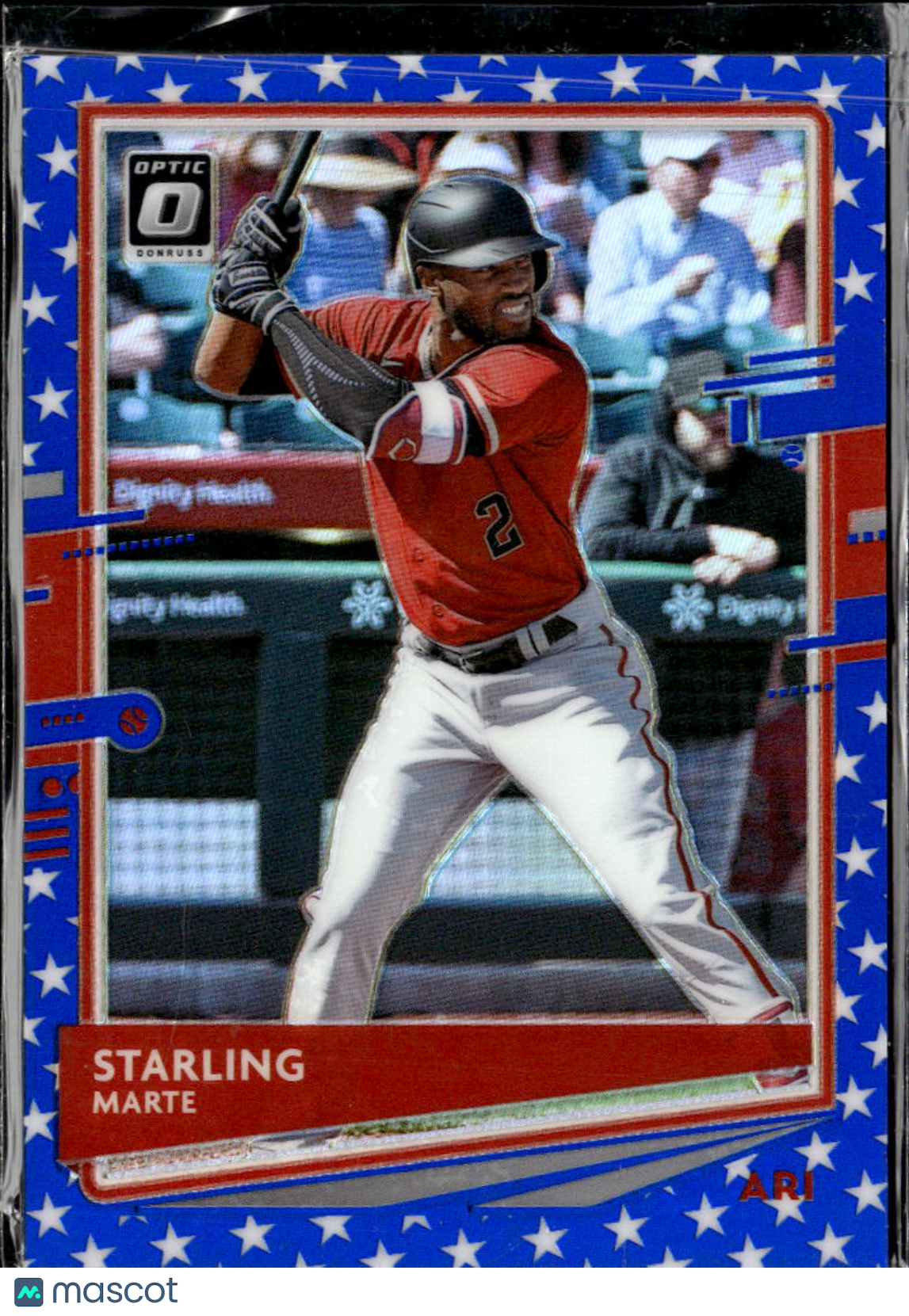 Starling Marte 2020 Optic Blue Stars 68/76 Arizona Diamondbacks