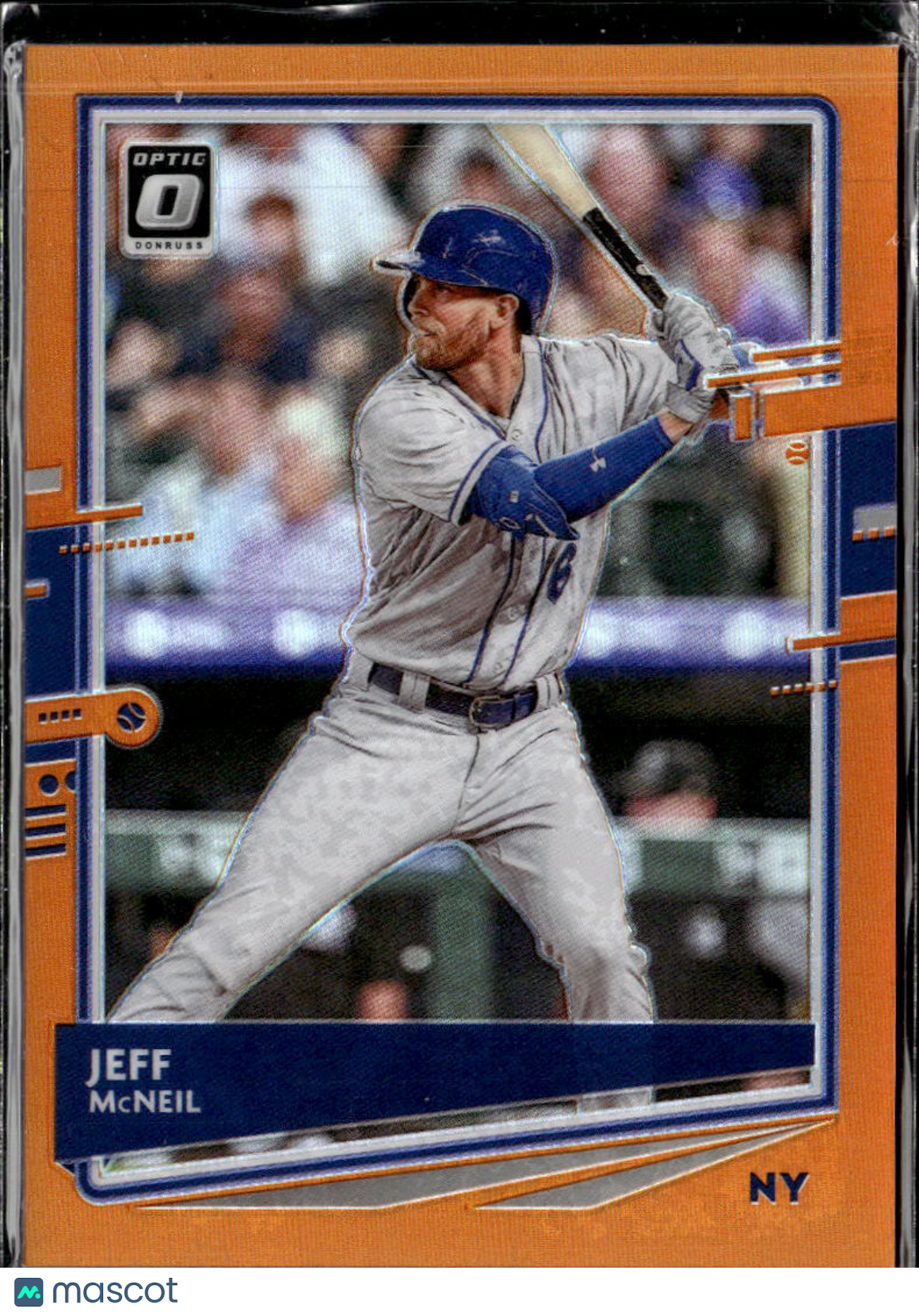 Jeff McNeil 2020 Optic Orange 31/100 New York Mets