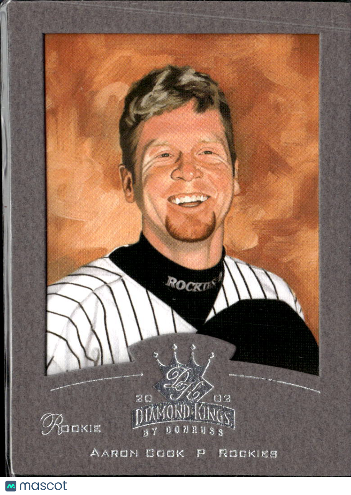 Aaron Cook 2002 Donruss Diamond Kings Crowning Moment /250 Colorado Rockies