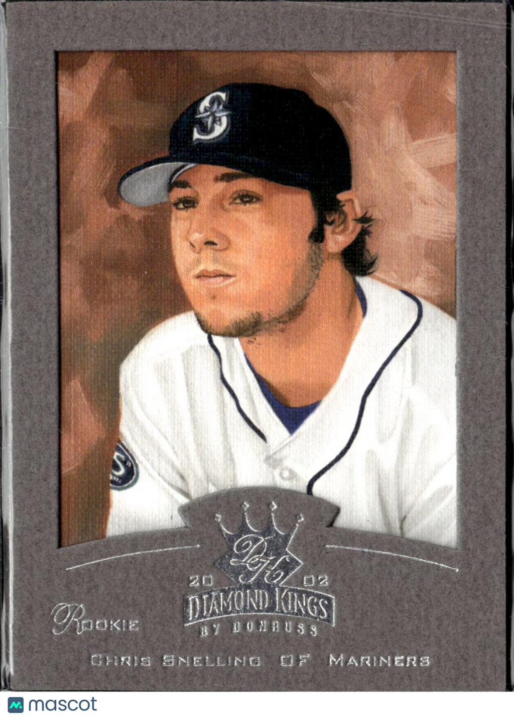 Chris Snelling 2002 Donruss Diamond Kings /250 Seattle Mariners