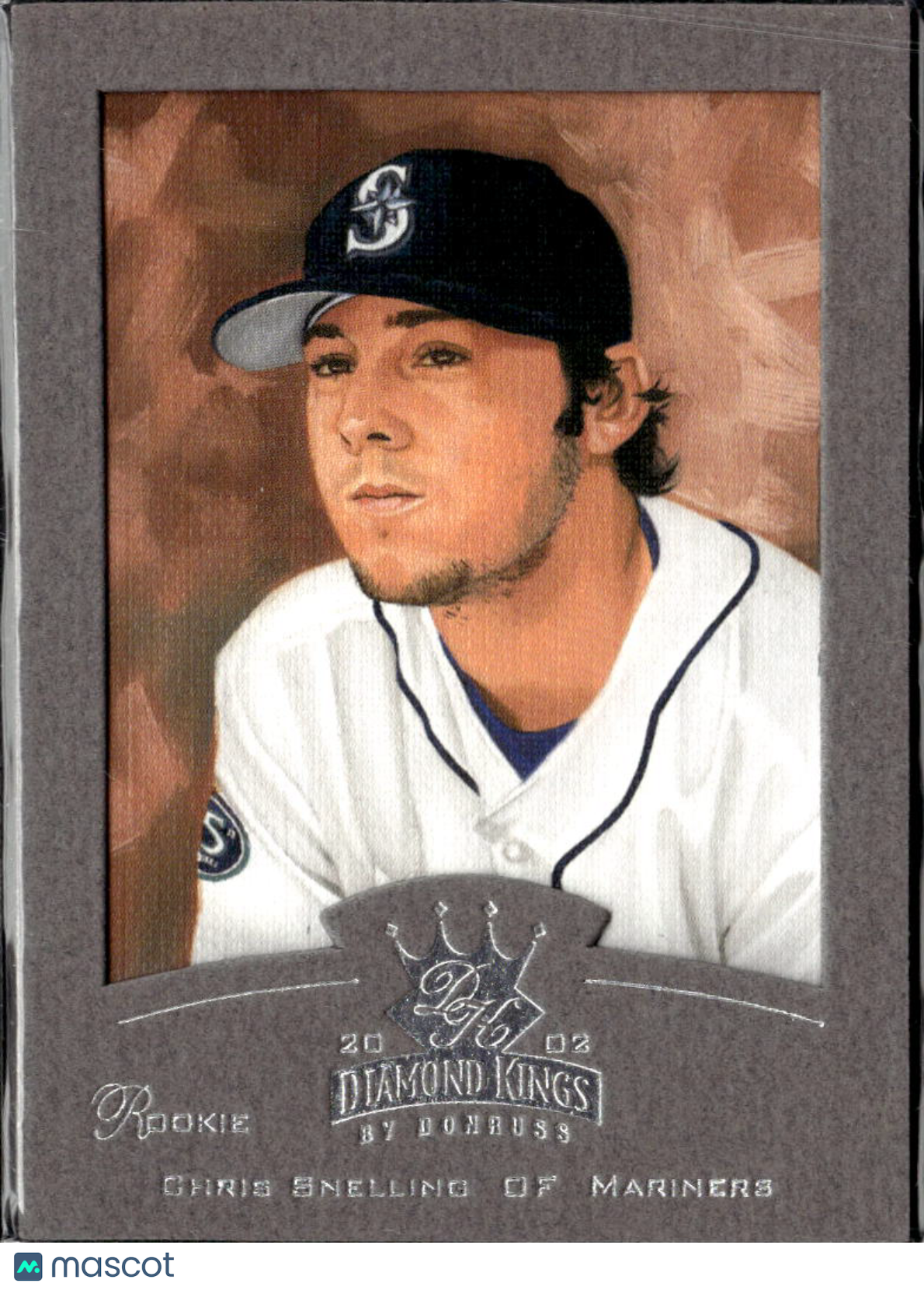 Chris Snelling 2002 Donruss Diamond Kings /250 Seattle Mariners