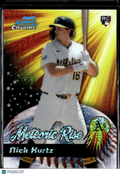 Nick Kurtz 2025 Bowman Chrome Meteoric Rise Mega Box RC Oakland Athletics