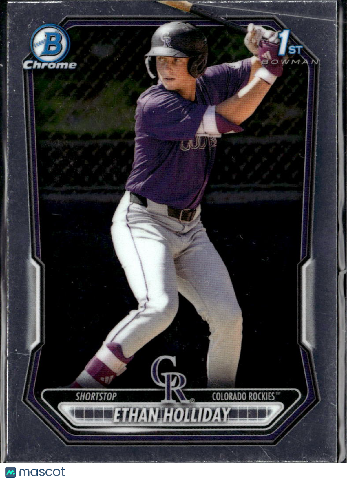 Ethan Holliday 2026 Bowman Chrome 1st Rookie RC Colorado Rockies