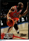 Michael Jordan 1996-97 Fleer Card #13 Chicago Bulls