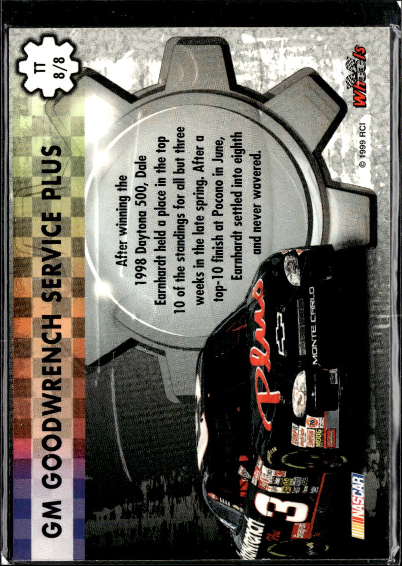 Dale Earnhardt 1999 Wheels High Gear Top Tier #8