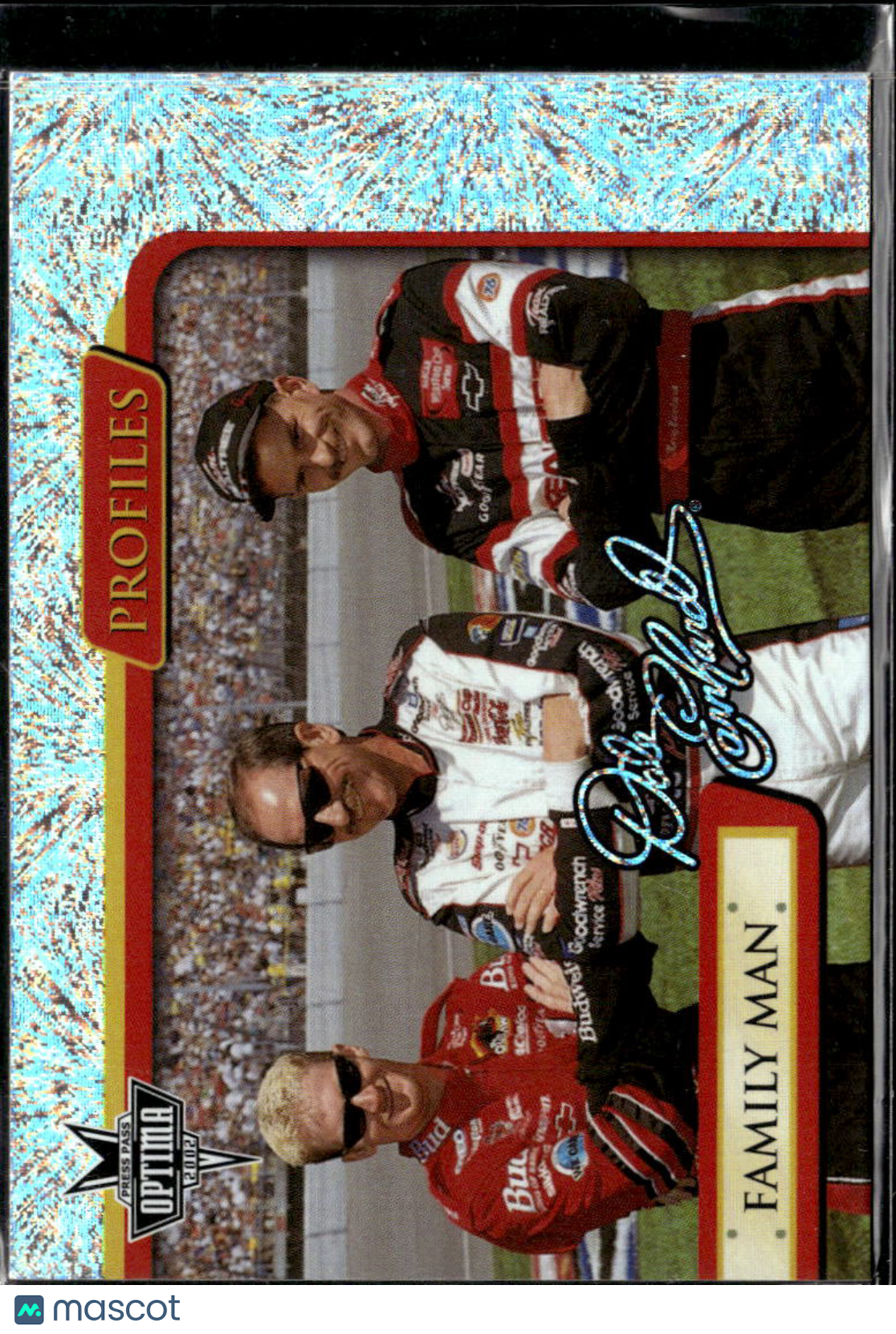 Dale Earnhardt Jr. Kerry Earnhardt Dale Earnhardt 2002 Press Pass Family /250