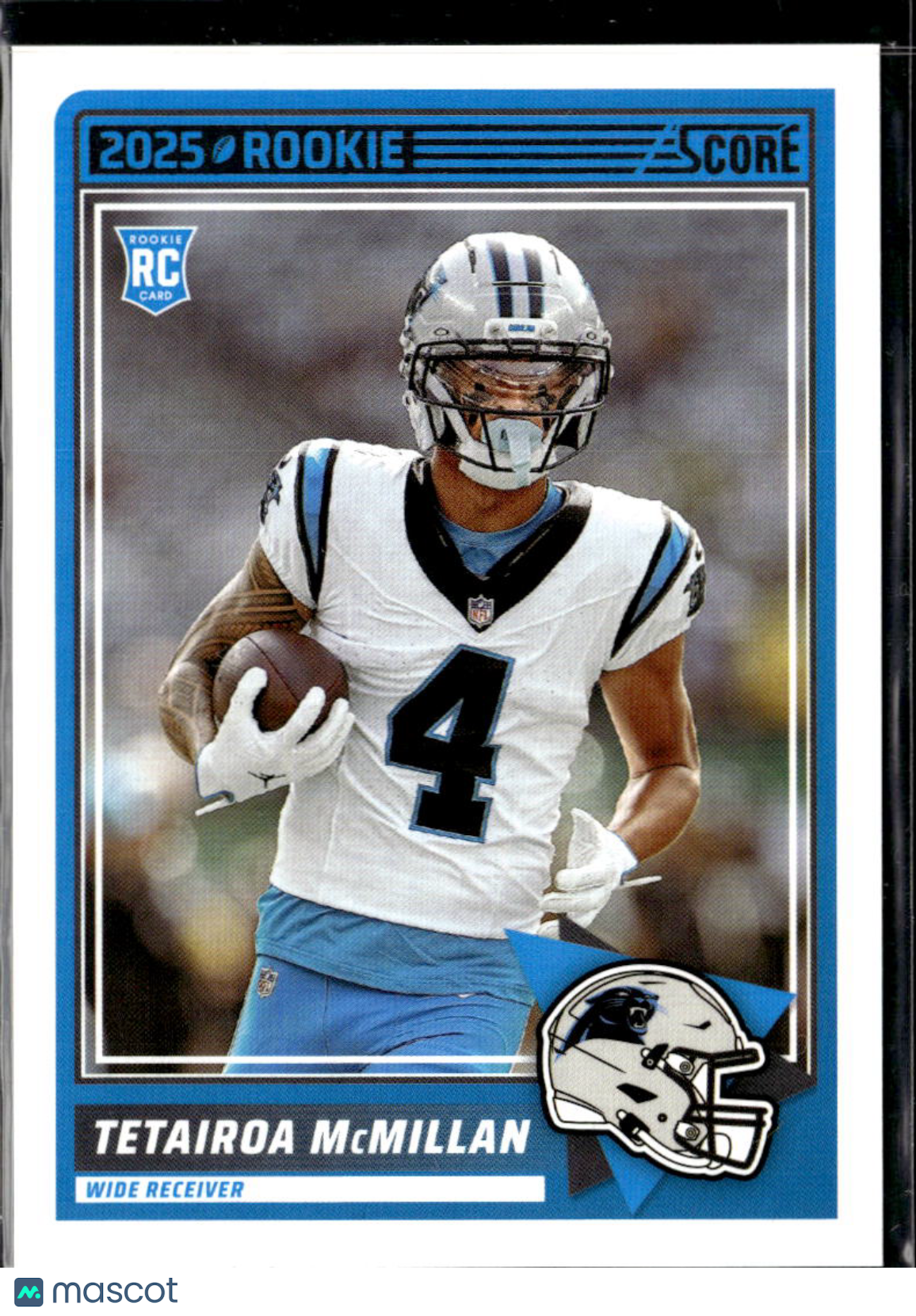 Tetairoa McMillan 2025 Panini Score Redemption RC Carolina Panthers