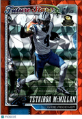 Tetairoa McMillan 2026 Topps Future Stars Orange 8/25 Carolina Panthers