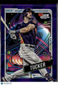 Kyle Tucker 2024 Topps Chrome Cosmic Purple 143/150 Houston Astros