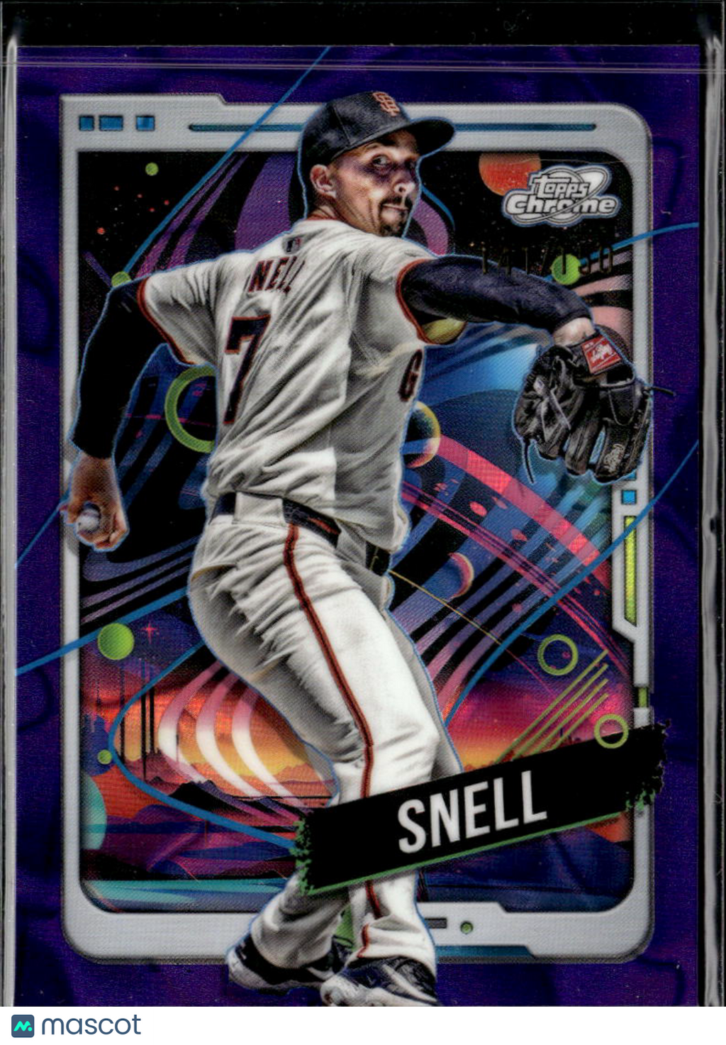 Blake Snell 2024 Topps Chrome Cosmic Purple /150 San Francisco Giants