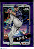 Jose Berríos 2024 Topps Chrome Cosmic Purple /150 Toronto Blue Jays