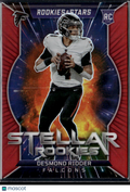 Desmond Ridder 2022 Rookies & Stars Red Stellar Rookies /99 Atlanta Falcons
