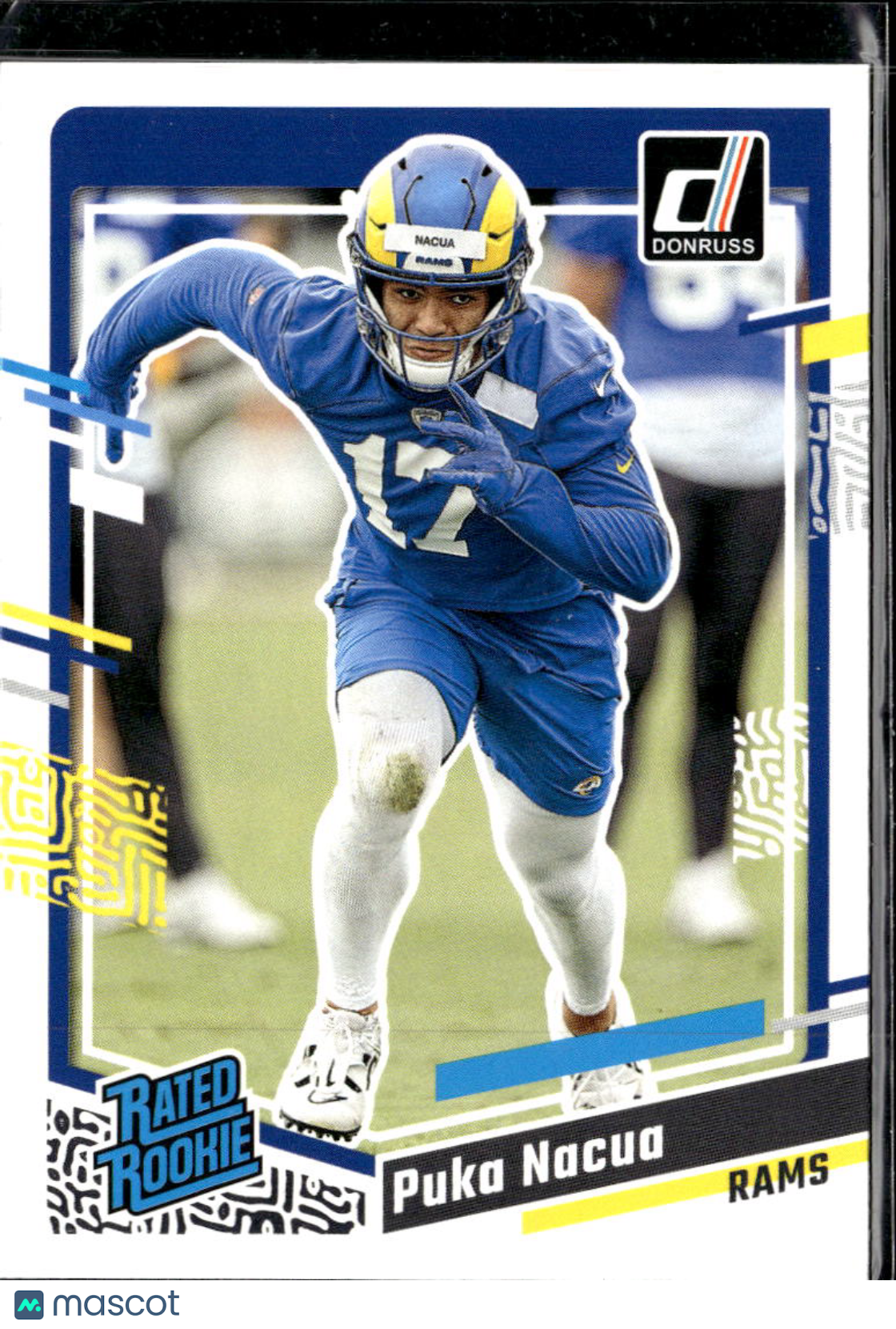 Puka Nacua 2023 Donruss Rated Rookie RC Los Angeles Rams