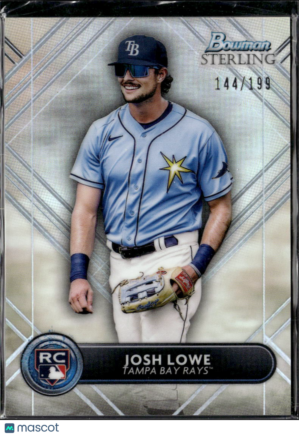 Josh Lowe 2022 Bowman Sterling Rookie RC Refractor /199 Tampa Bay Rays