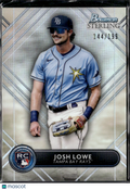 Josh Lowe 2022 Bowman Sterling Rookie RC Refractor /199 Tampa Bay Rays