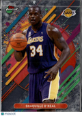 Shaquille O'Neal 2025 Topps Finest Rare Los Angeles Lakers