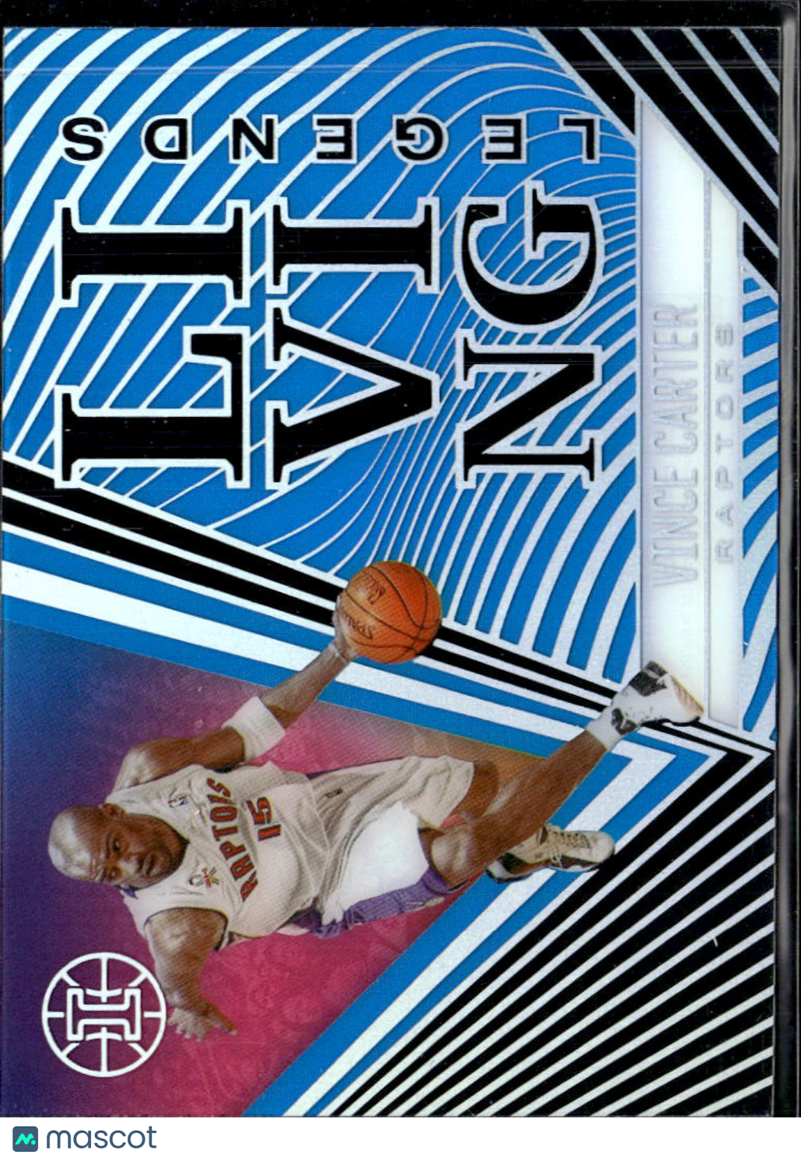 Vince Carter 2020-21 Illusions Living Legends Blue Toronto Raptors