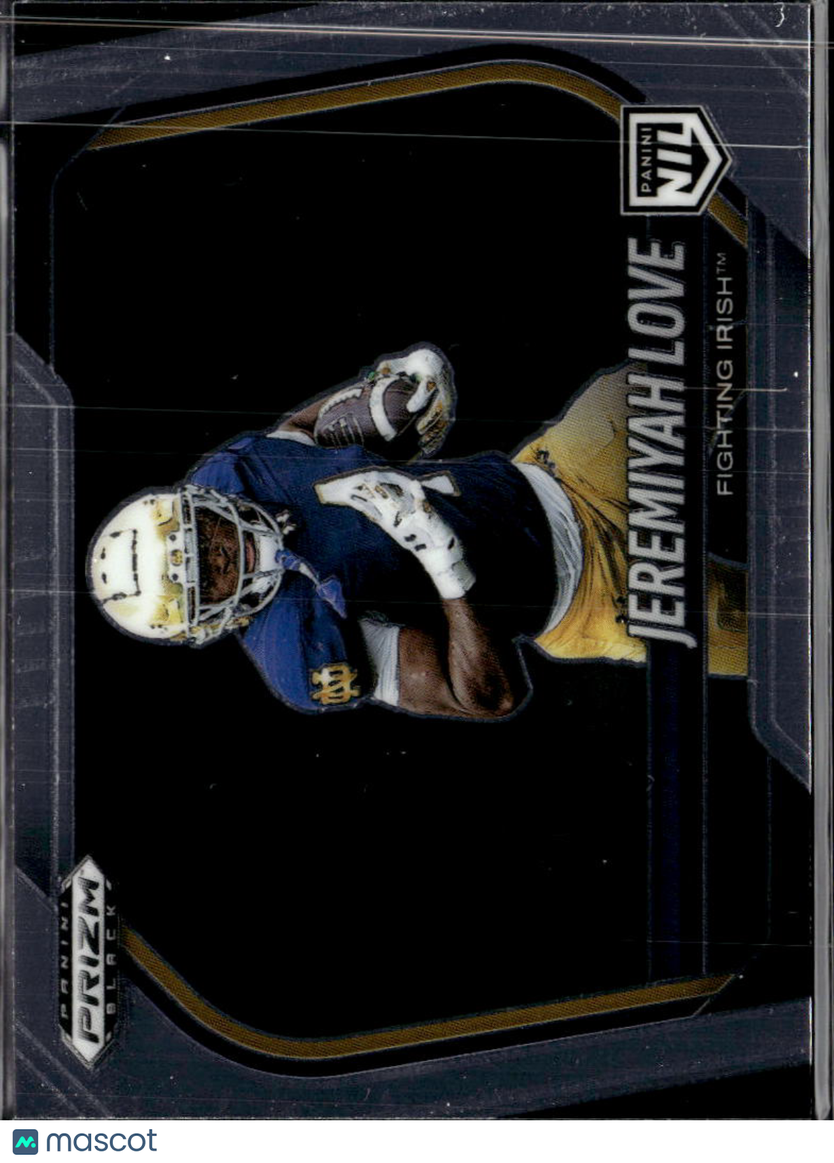 Jeremiyah Love 2025 Prizm Black Rookie RC Notre Dame Fighting Irish