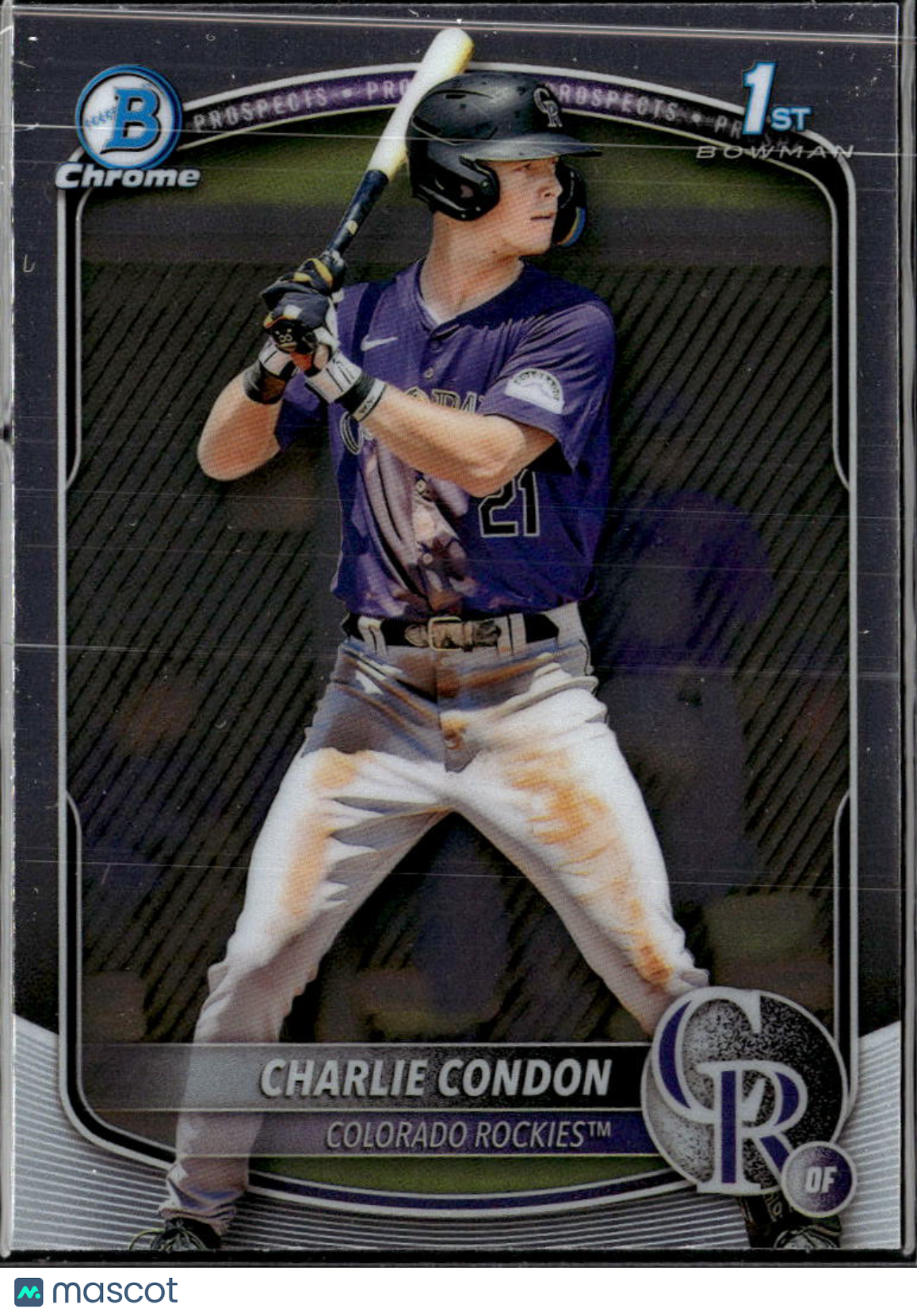 Charlie Condon 2025 Bowman Chrome 1st Rookie RC Colorado Rockies