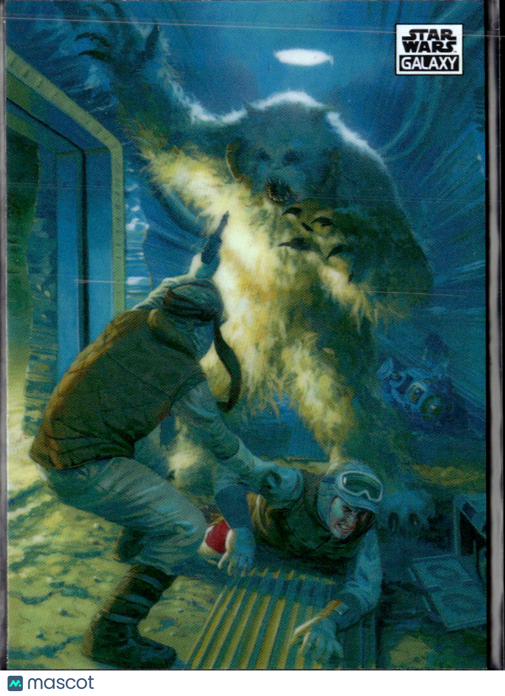 The Wampa 2025 Topps Star Wars Galaxy Refractor #34