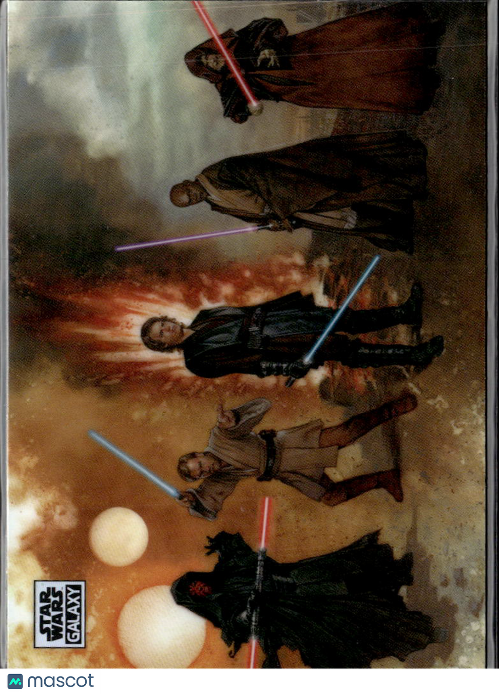 Fall of the Jedi 2025 Topps Star Wars Galaxy Refractor #68