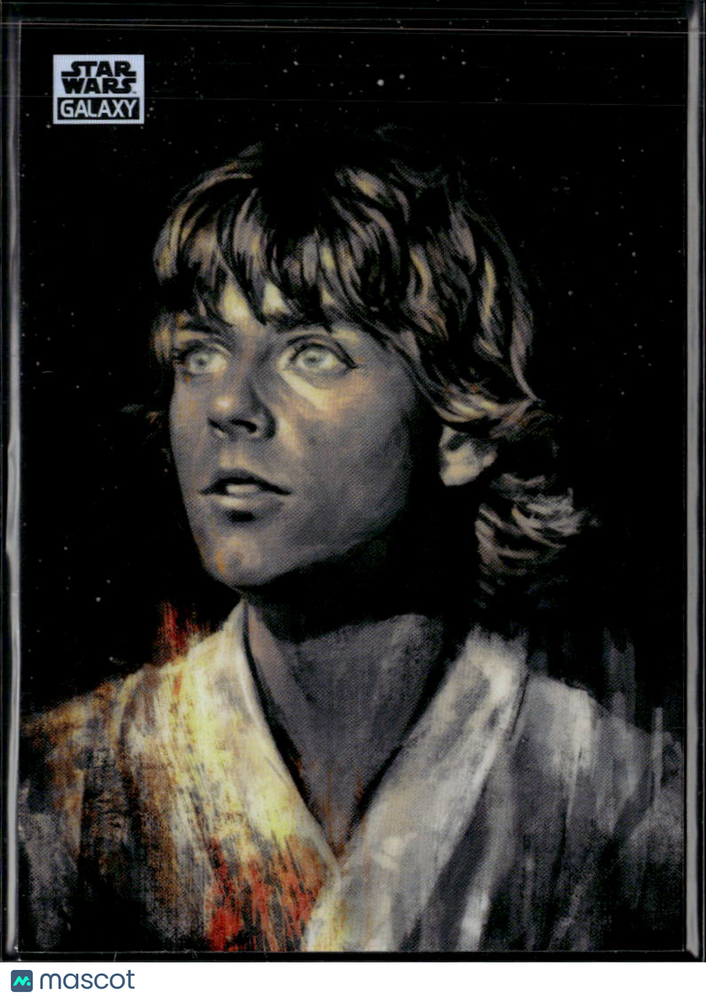 Luke Skywalker 2024 Topps Star Wars Galaxy Refractor #83