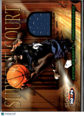 Kevin Garnett 2004-05 SkyBox Hoops Game Worn Jersey Patch Minnesota Timberwolves