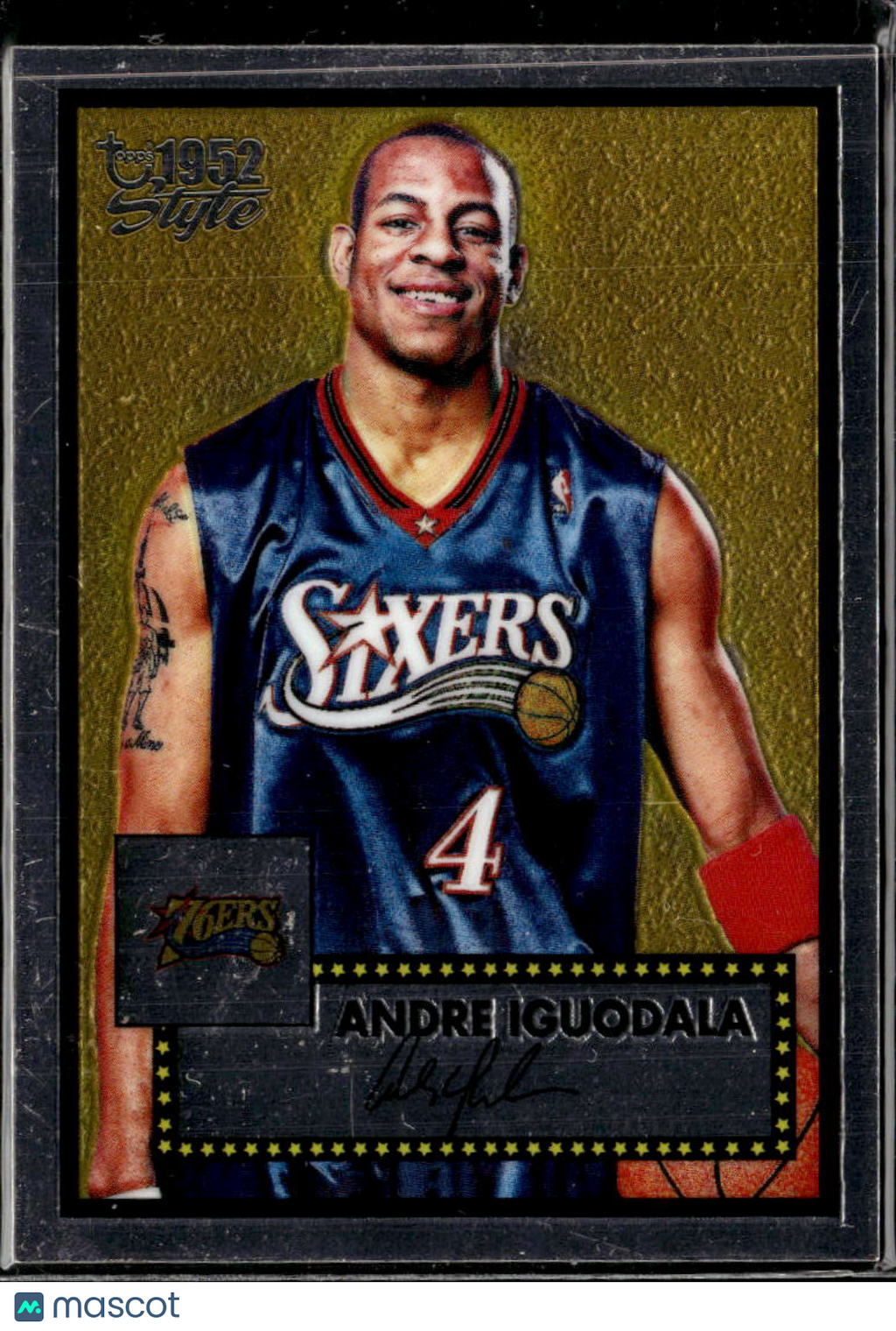 Andre Iguodala 2006 Topps Chrome 1952 Style /499 Philadelphia 76ers