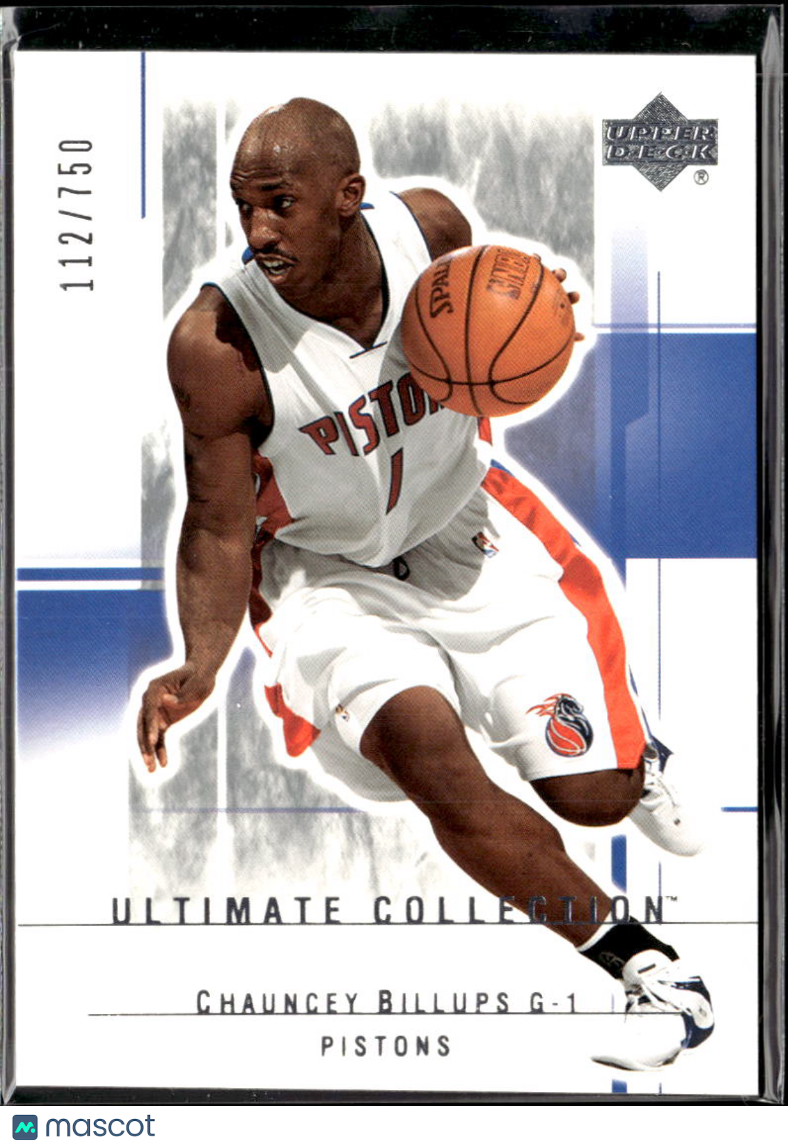 Chauncey Billups 2003-04 Upper Deck Ultimate Collection 112/750 Detroit Pistons