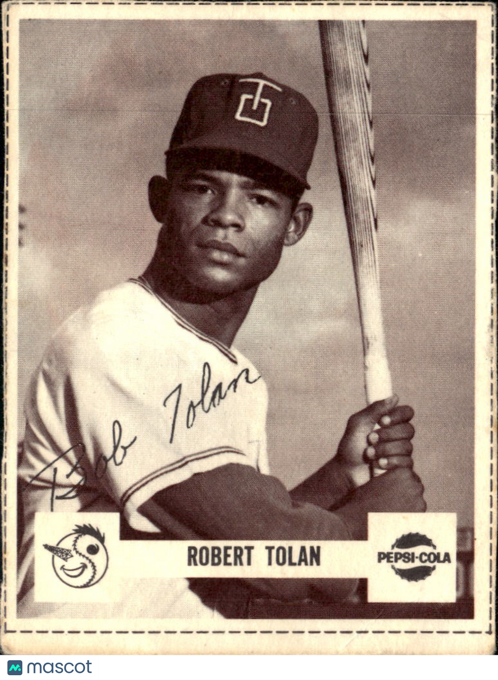 Bobby Robert Tolan 1966 Pepsi-Cola Tulsa Oilers