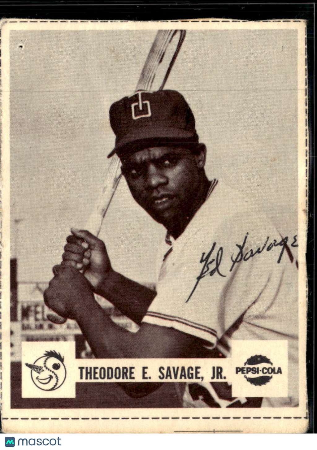 Theodore E. Savage, Jr. Ted Savage 1966 Pepsi-Cola Tulsa Oilers