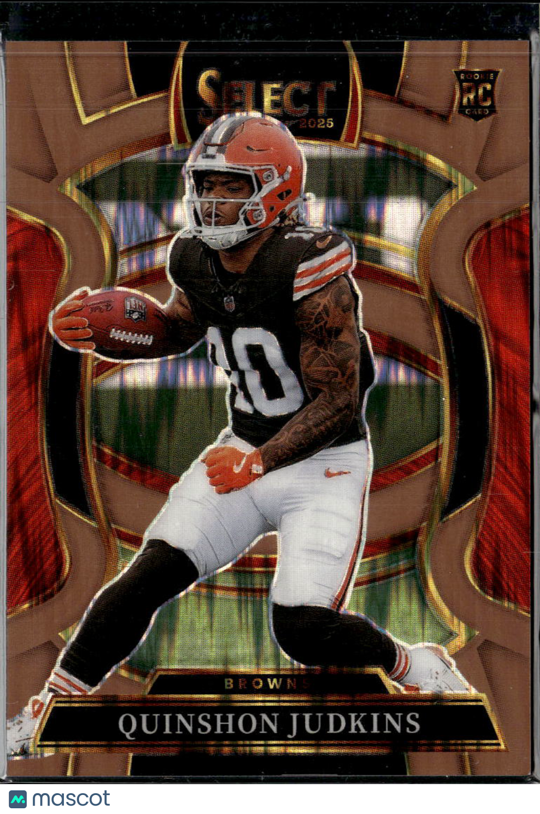 Quinshon Judkins 2025 Select Bronze Rookie RC /899 Cleveland Browns