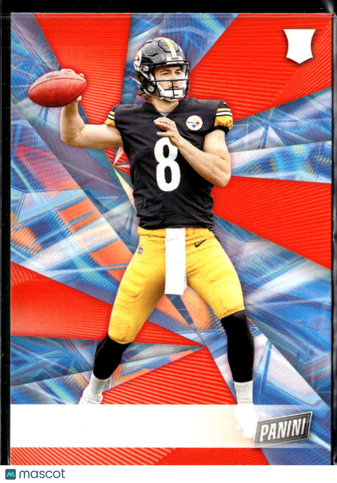 Kenny Pickett 2022 Panini Player of the Day MISSING FOIL RC Pittsburgh Steelers