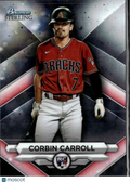 Corbin Carroll 2023 Bowman Sterling Rookie RC Arizona Diamondbacks