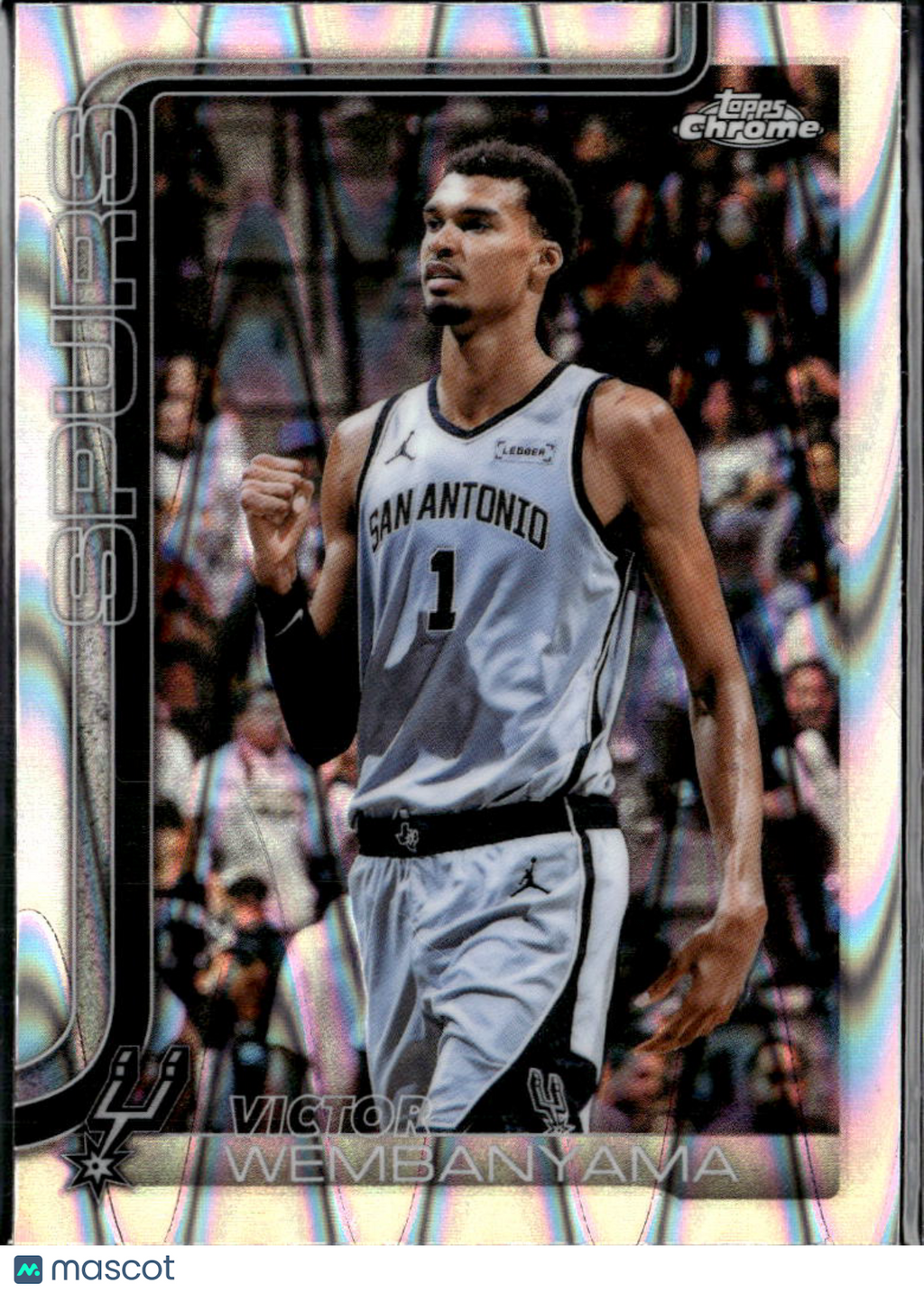 Victor Wembanyama 2026 Topps Chrome Refractor San Antonio Spurs