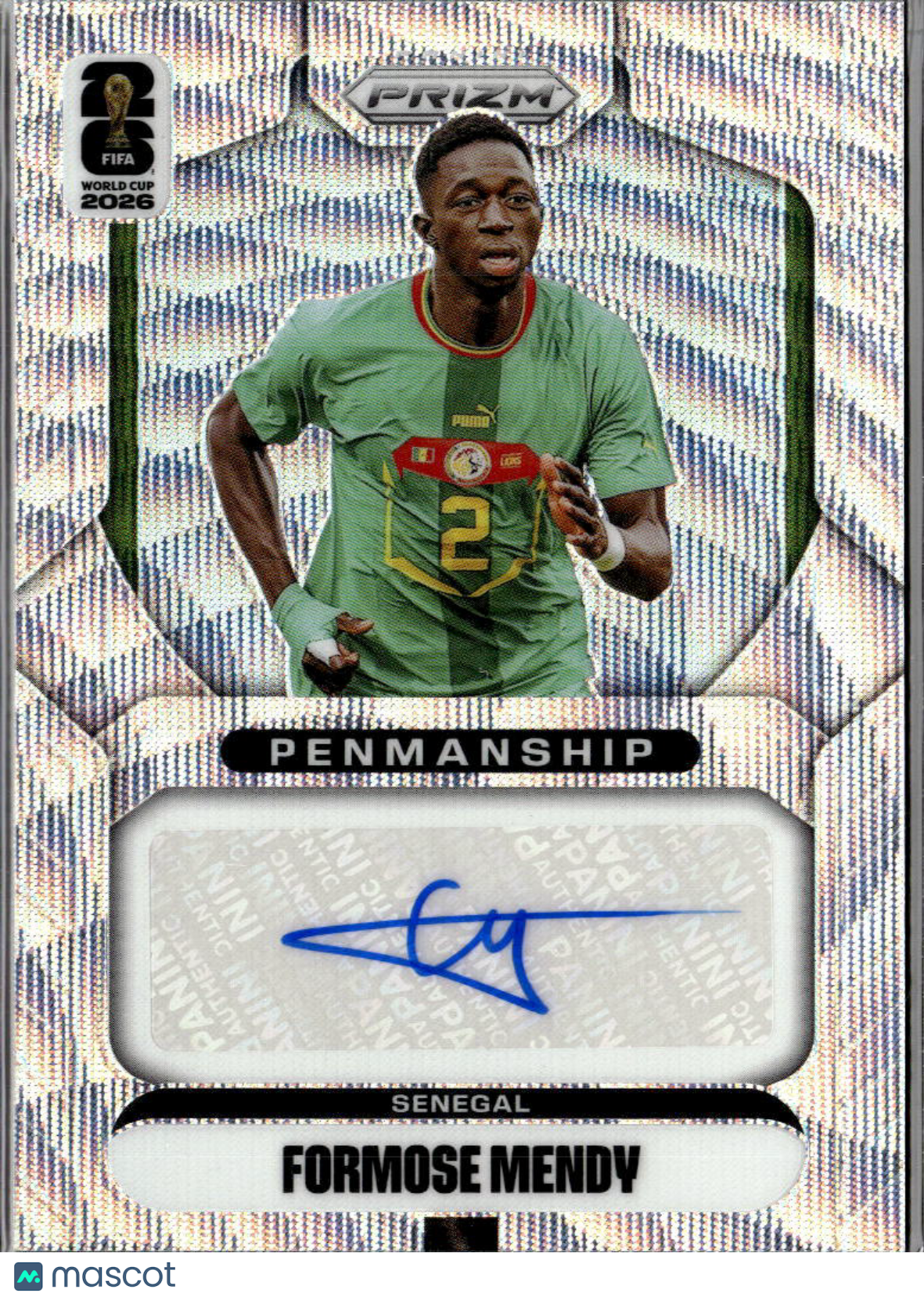 Formose Mendy 2026 Prizm FIFA World Cup Auto Autograph Senegal