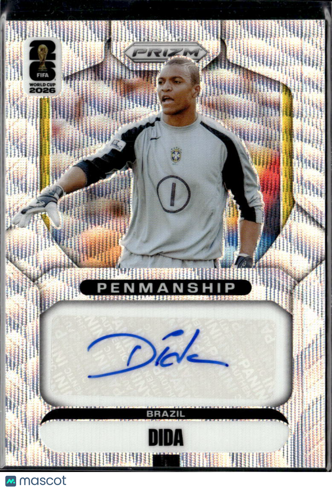Dida 2026 Panini Prizm FIFA World Cup Penmanship Auto Autograph Brazil