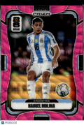 Nahuel Molina 2026 Panini Prizm FIFA World Cup Pink Wave 41/65 Argentina
