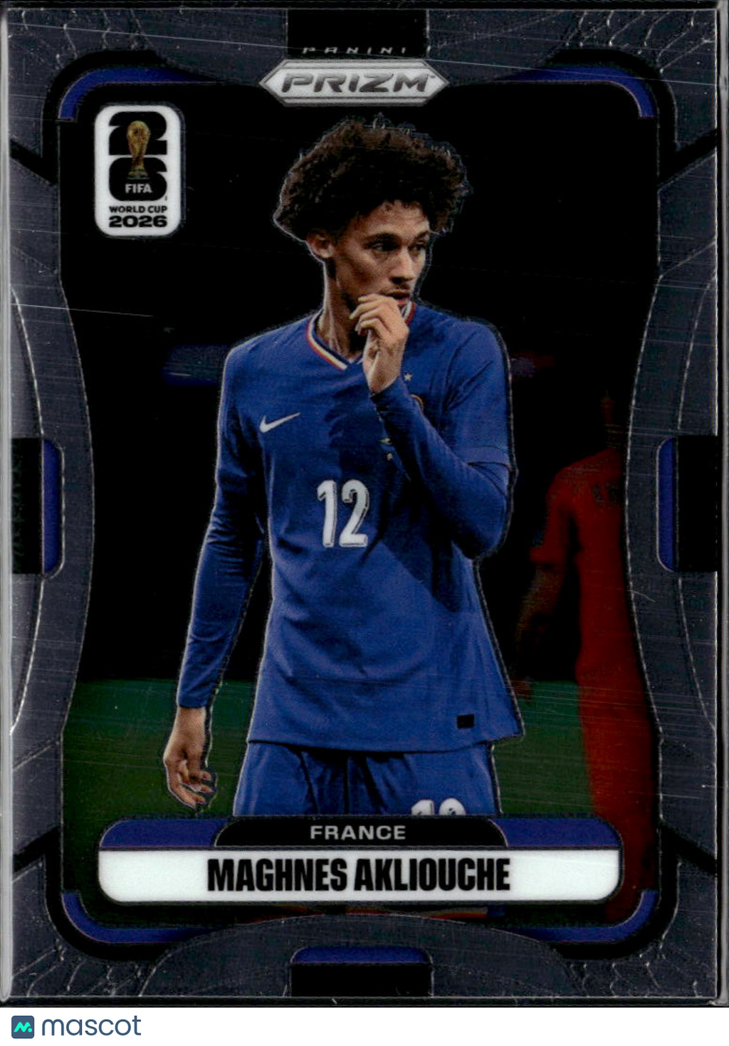 Maghnes Akliouche 2026 Panini Prizm FIFA World Cup Variation SSP France