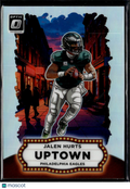 Jalen Hurts 2025 Optic Uptown CASE HIT Philadelphia Eagles