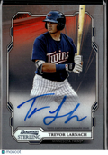 Trevor Larnach 2019 Bowman Sterling Auto Autograph Minnesota Twins