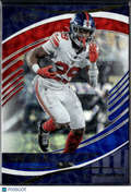 Tyrone Tracy Jr. 2025 Absolute Red White Blue SSP New York Giants