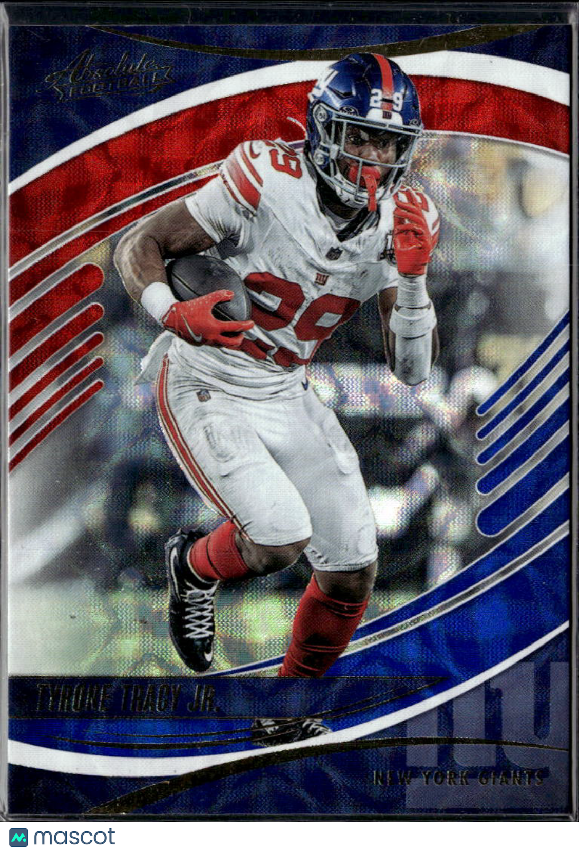 Tyrone Tracy Jr. 2025 Absolute Red White Blue SSP New York Giants